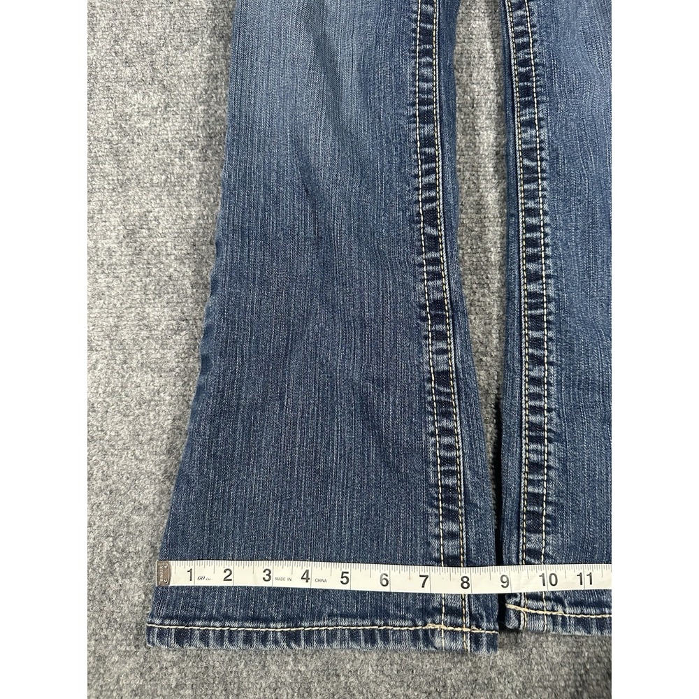 Ariat FR Mid Rise Boot Cut Jeans Women 31R USA Flame Resistant Work Western CAT2 - Picture 12 of 14